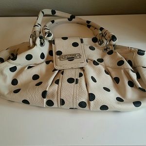 Guess pola dot purse